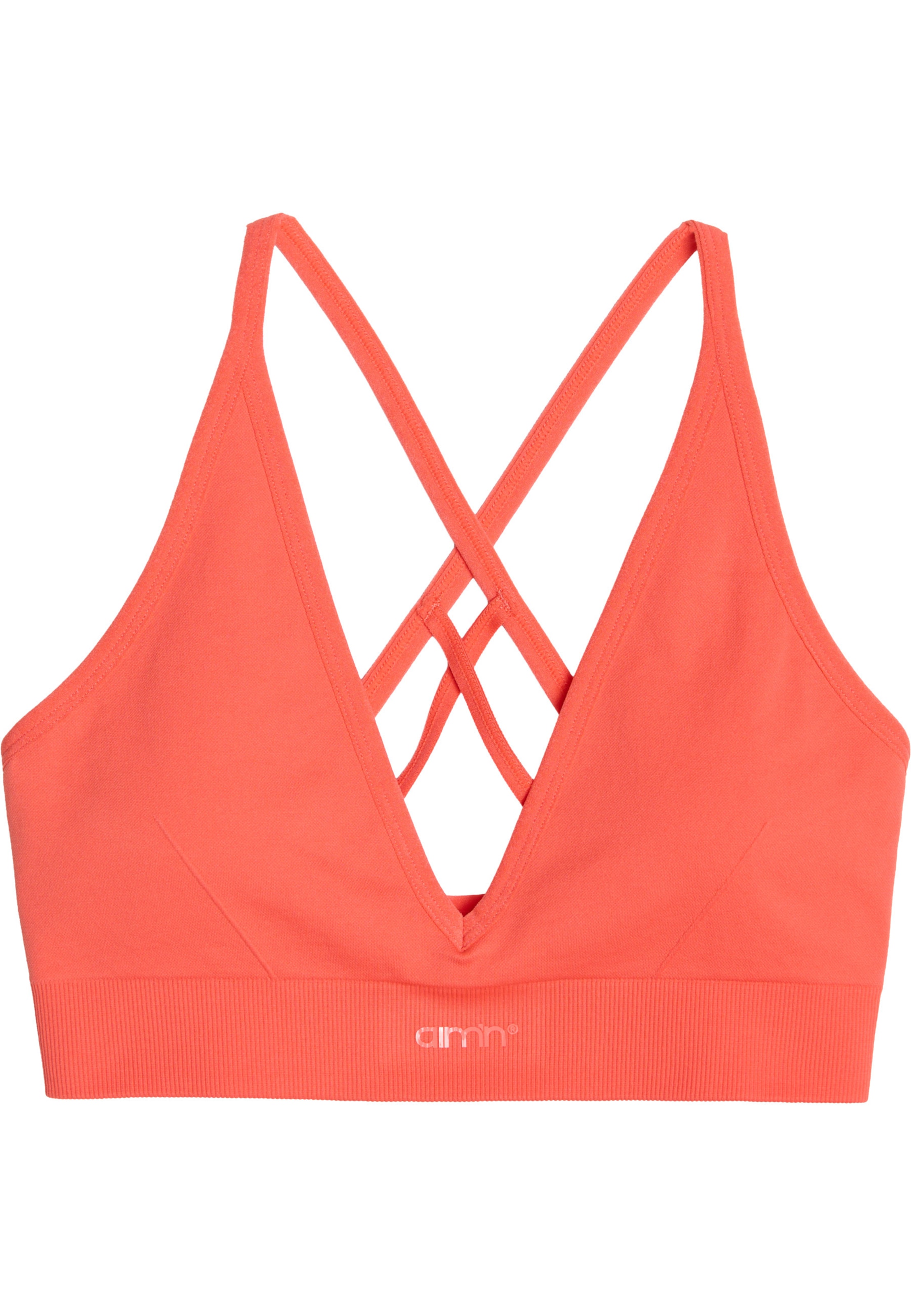 Reggiseno sportivo Aim'n di colore aragosta, Visualizzazione prodotti