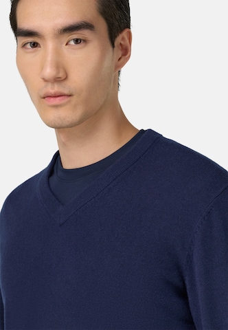 Pull-over Boggi Milano en bleu