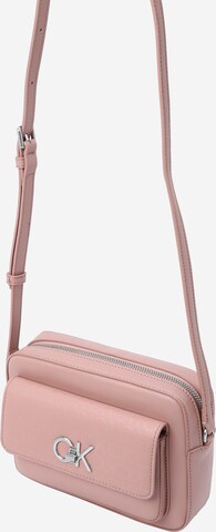 Borsa a tracolla di Calvin Klein in rosa