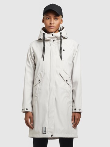 Manteau mi-saison 'HALFA' khujo en blanc