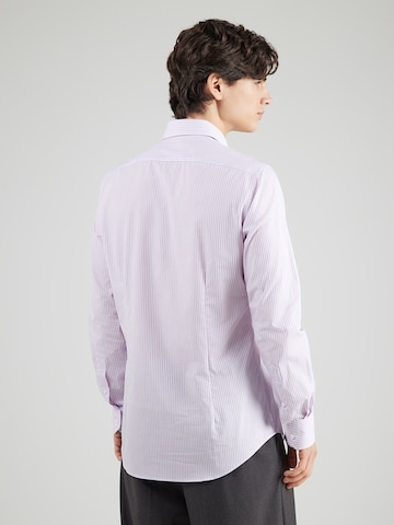 Michael Kors Slim Fit Риза в лилав: отзад
