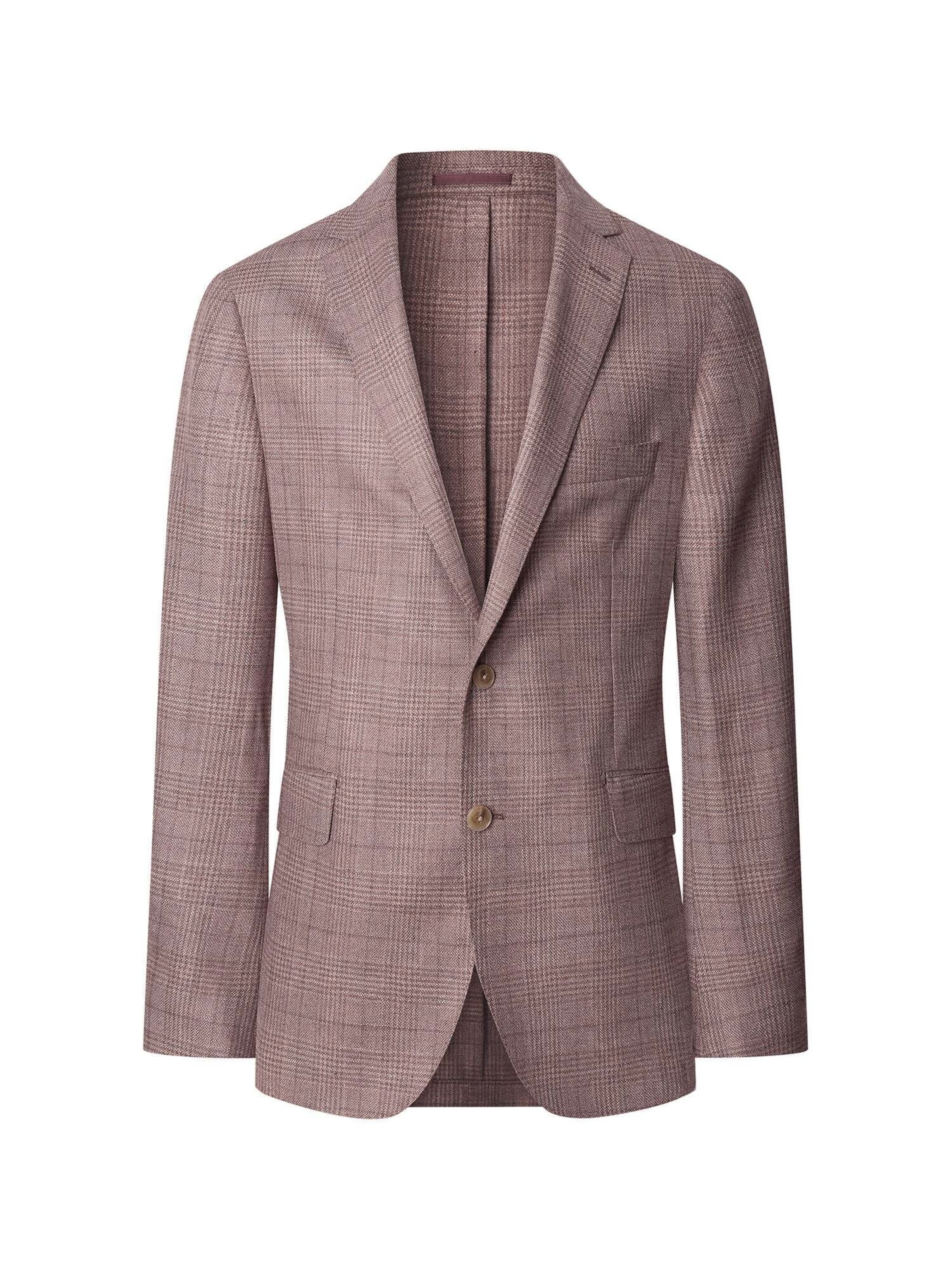Hackett London Slim fit Colbert in Lila: voorkant