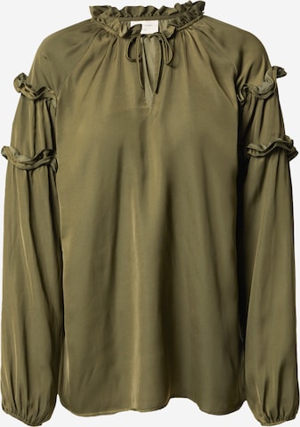 Freequent Blouse 'SOMIA' in Groen: voorkant