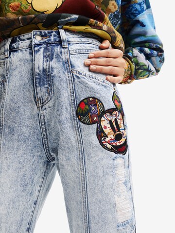 Desigual Tapered Jeans in Blauw