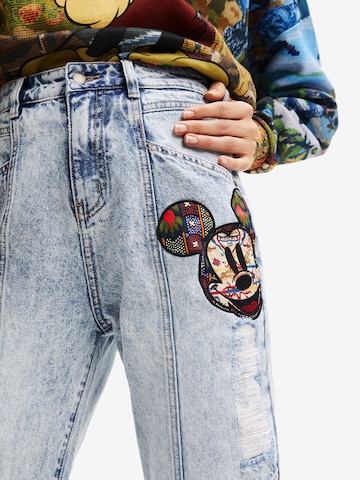 Desigual Tapered Τζιν σε μπλε