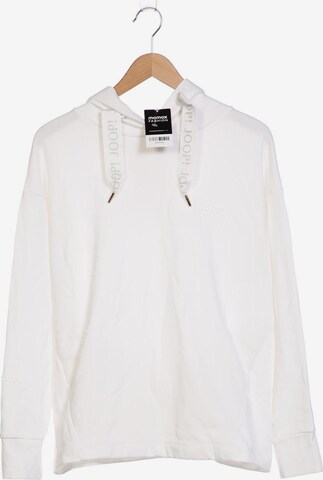 JOOP! Sweatshirt & Zip-Up Hoodie in XL in White: front