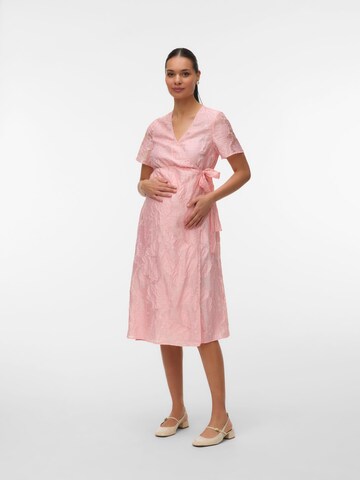 MAMALICIOUS Kleid 'MLPOLINA' in Pink: Vorderseite