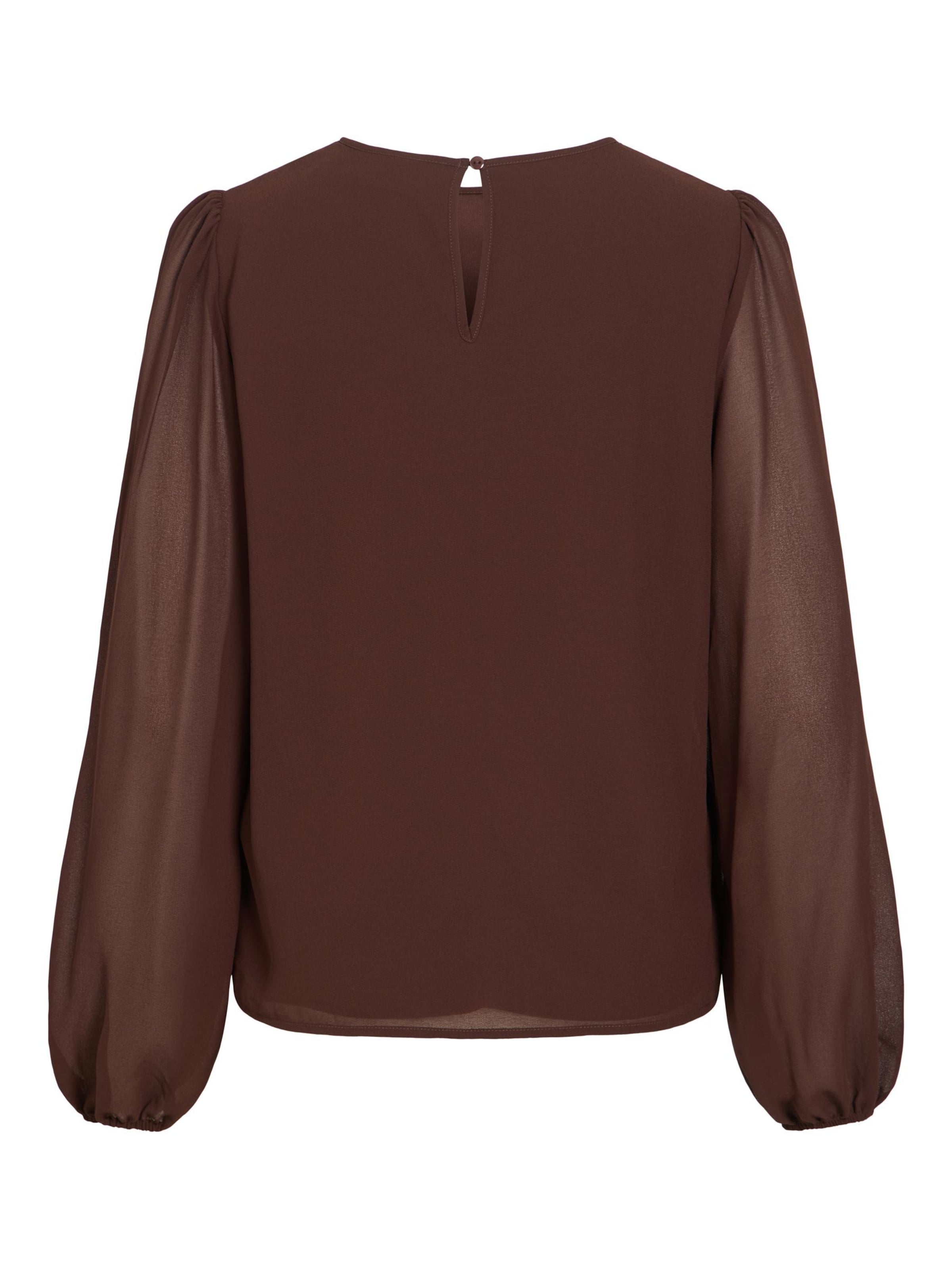 VILA Blouse in Brown