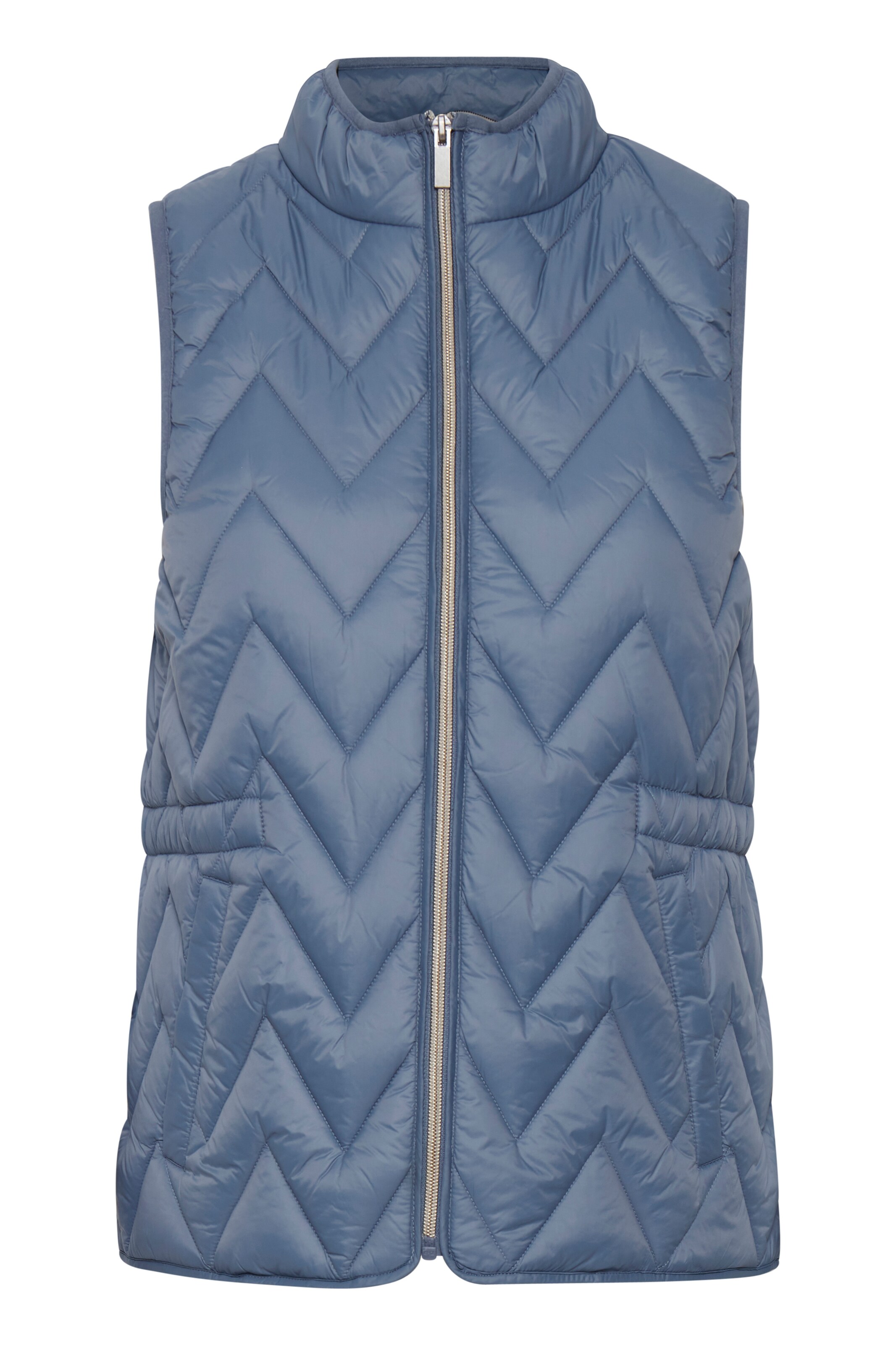 Fransa Vest in Blue: front