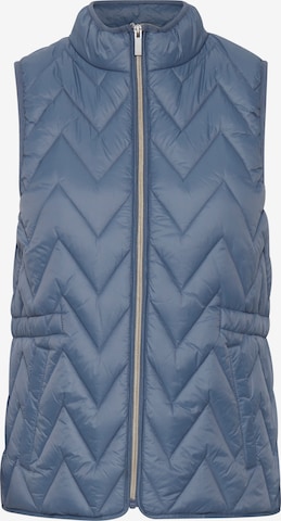Fransa Vest in Blue: front