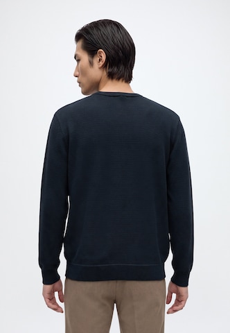 Pull-over BALMOHK en bleu : derrière