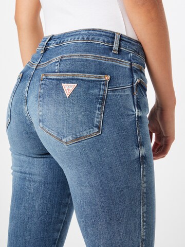 GUESS Skinny Jeans 'Curve X' in Blau