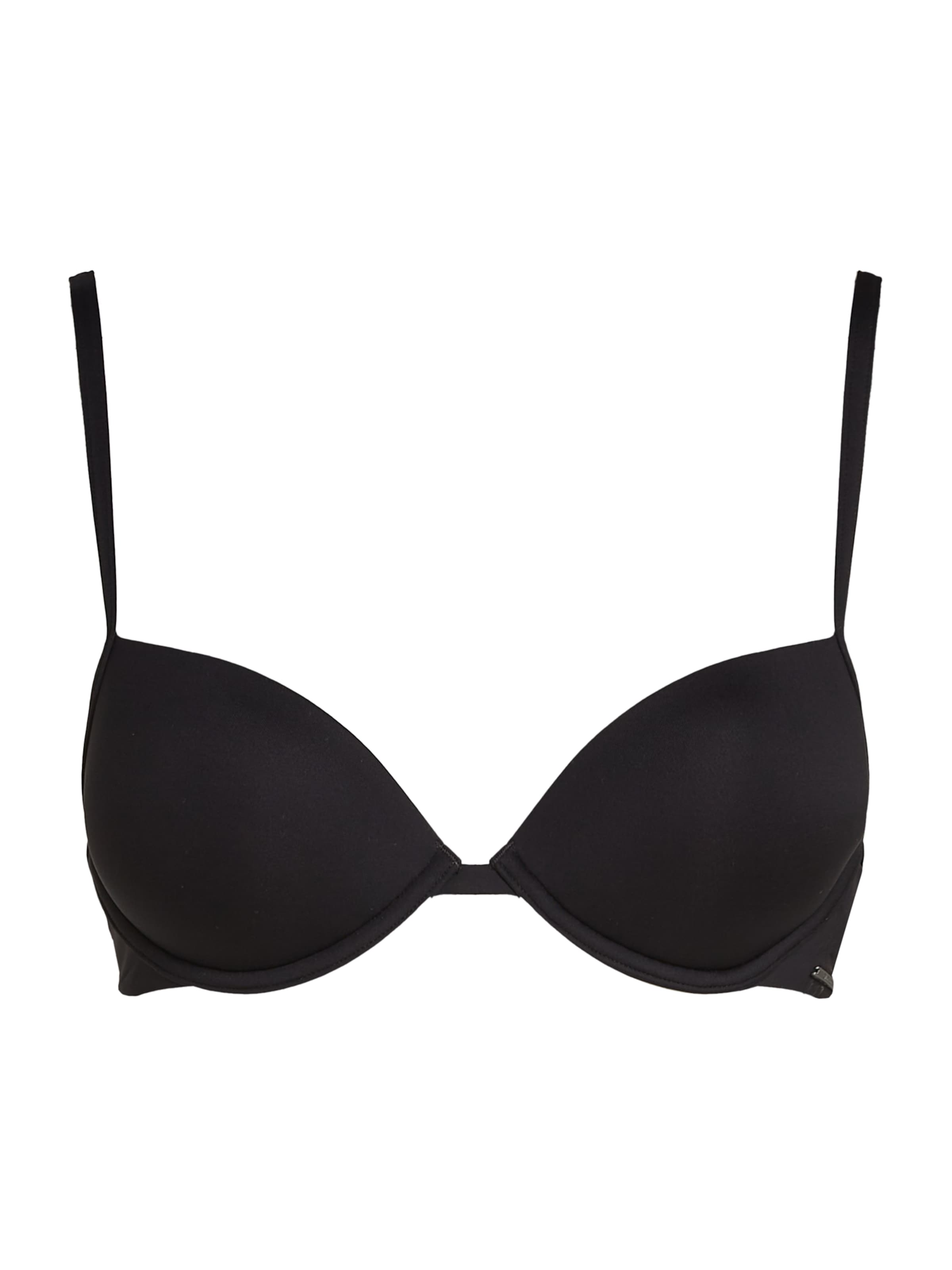 Calvin Klein Swimwear Push-up Bikiniöverdel i svart: framsida