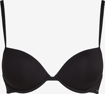 Push-up Hauts de bikini Calvin Klein Swimwear en noir : devant