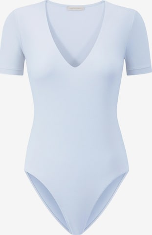 SASSYCLASSY Shirtbody in Blau: Vorderseite