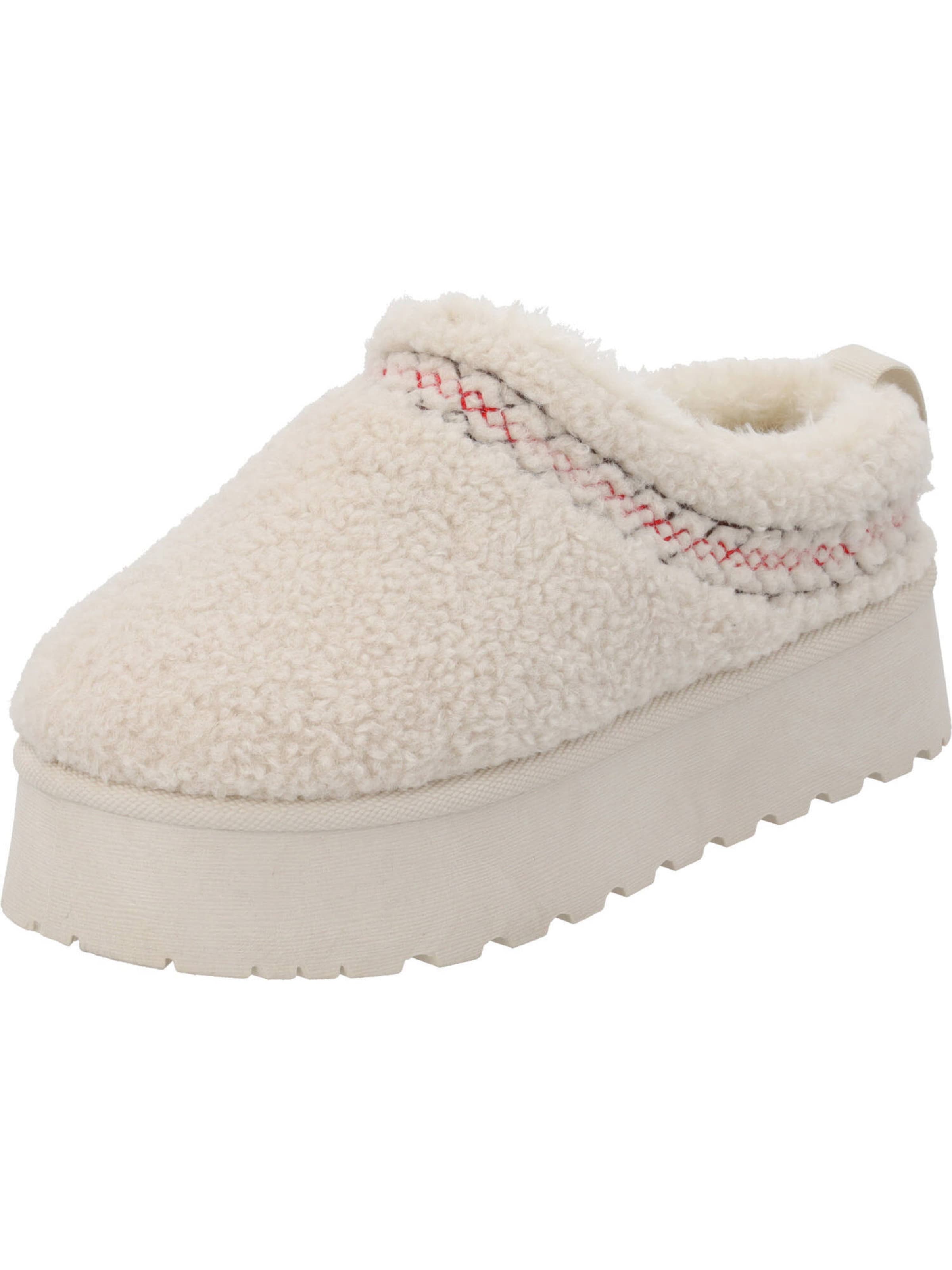 Palado by Sila Sahin Hausschuh 'Lorlea' in Beige: Vorderseite