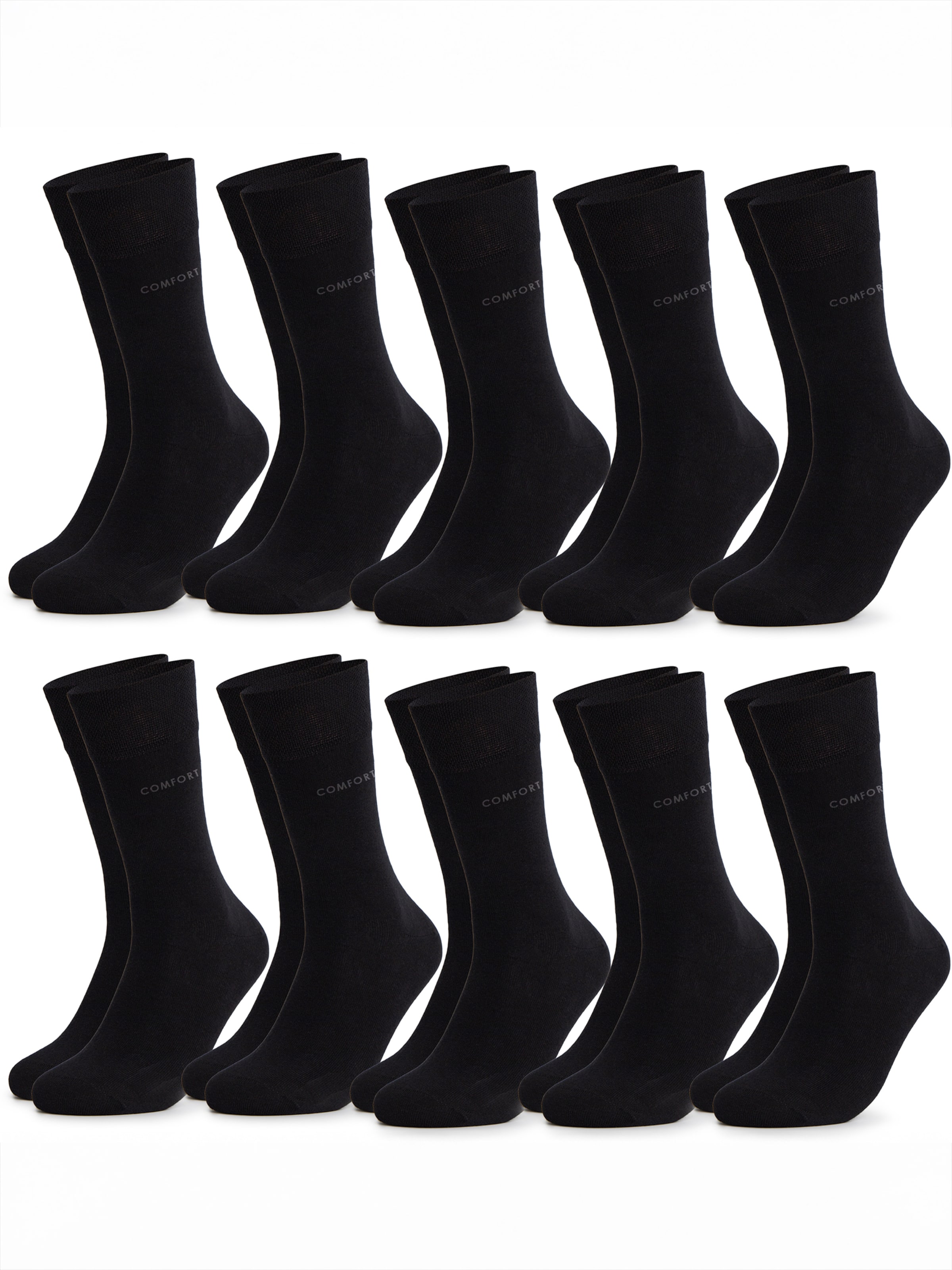 Chaussettes 'Philipp' Occulto en noir : devant