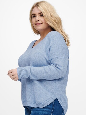 ONLY Carmakoma Pullover 'Margareta' in Blau