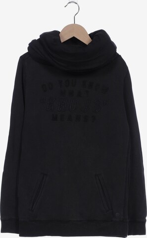 khujo Sweatshirt & Zip-Up Hoodie in M in Grey: front