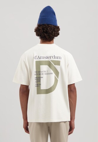 T-Shirt 'Lasse' Dstrezzed en blanc : devant
