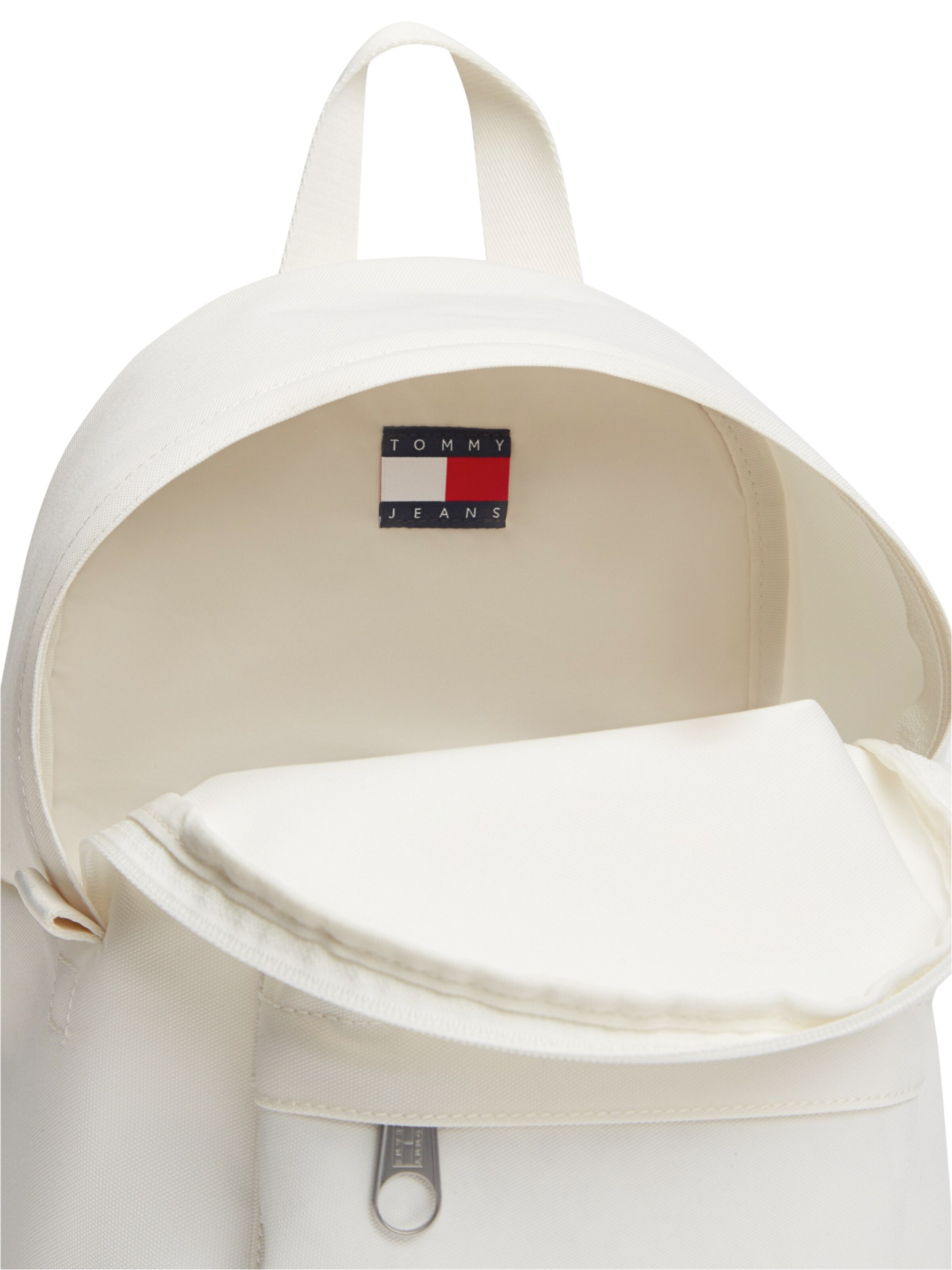 Tommy Jeans Reppu 'ESS DAILY' värissä valkoinen