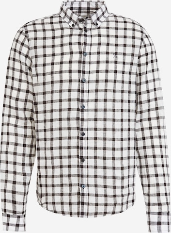 Casual Friday Regular fit Overhemd 'Anton' in Wit: voorkant