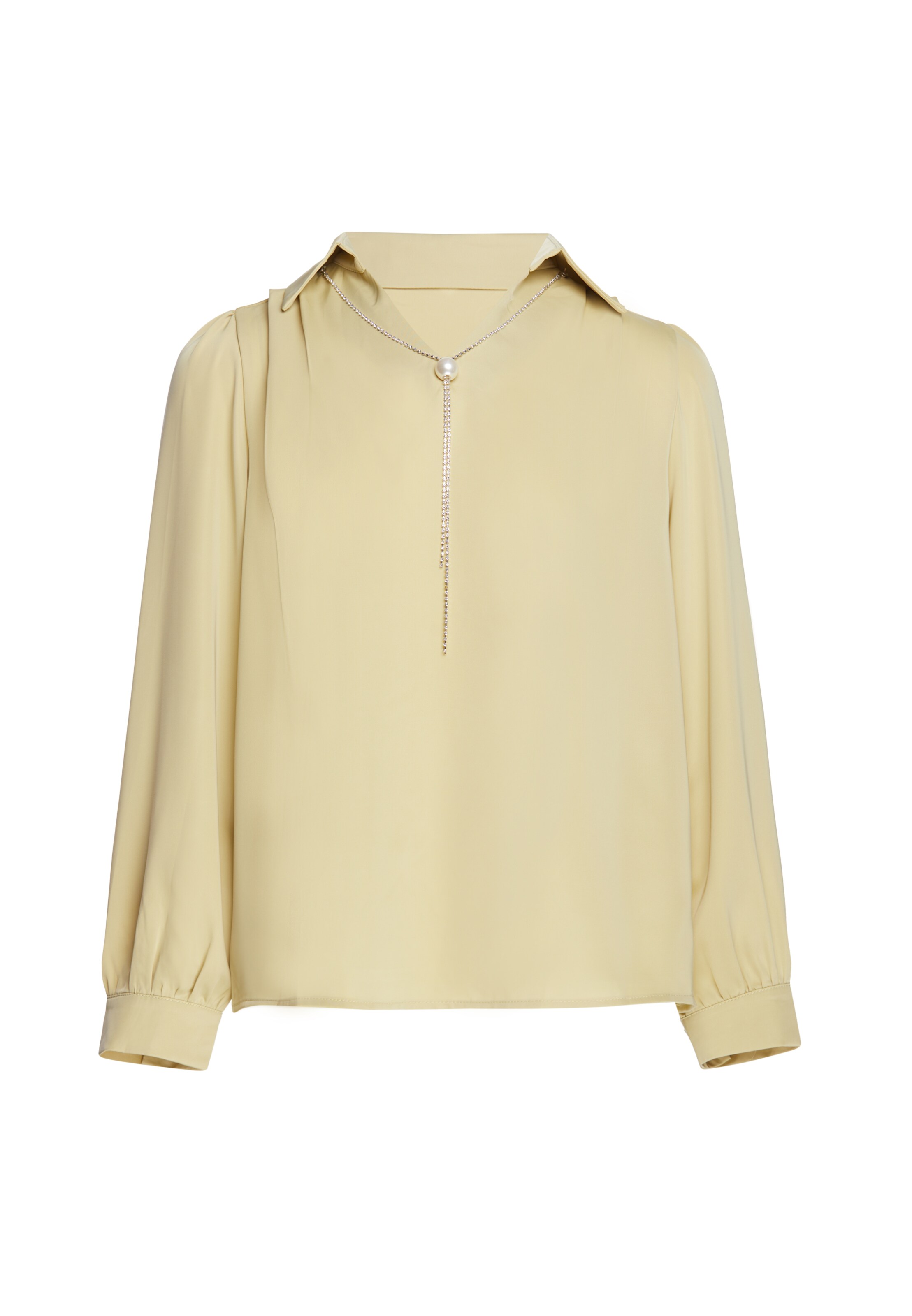 faina - Blusa en amarillo: frente