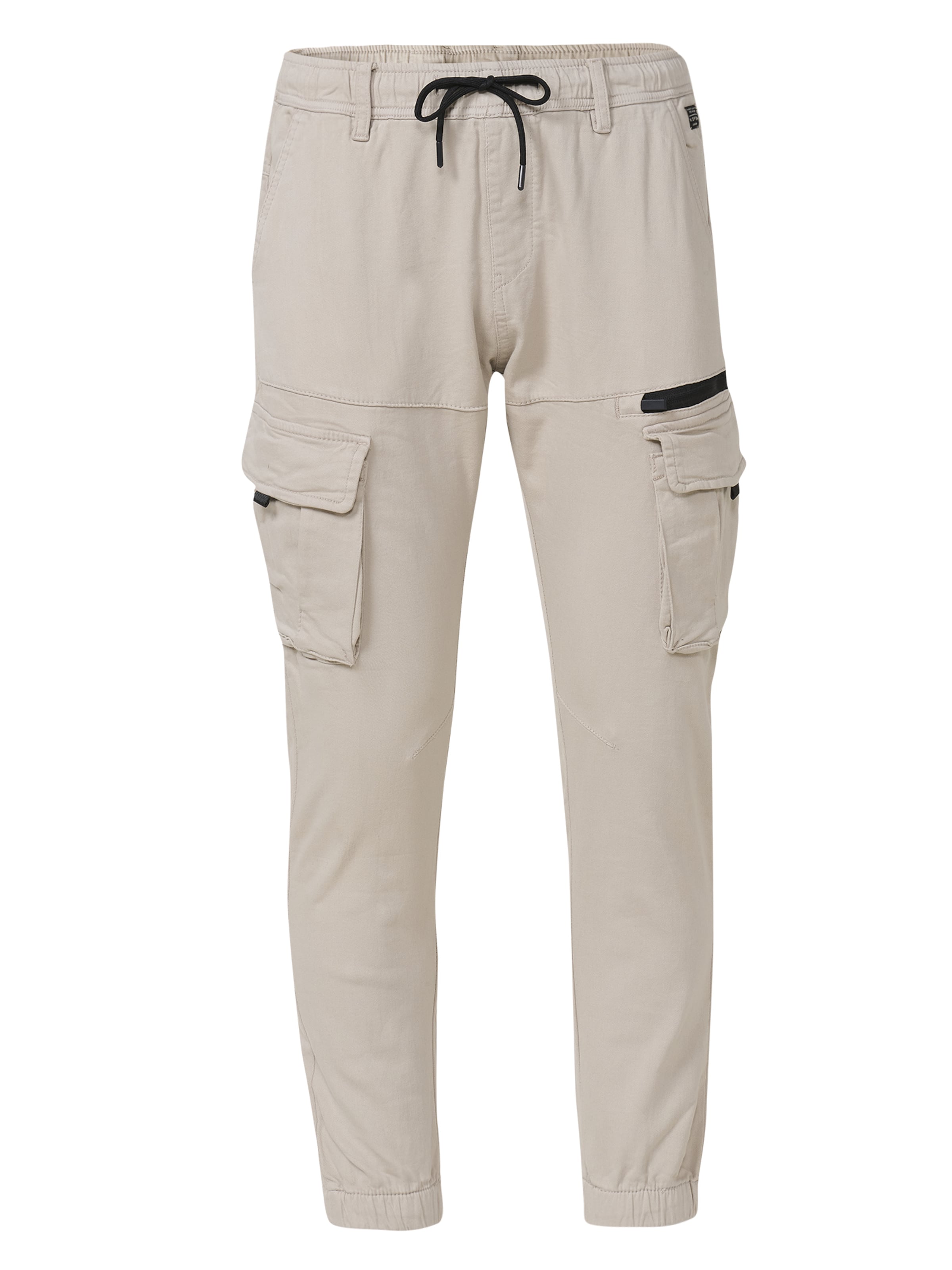 Regular Pantalon cargo KOROSHI en beige : devant