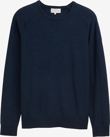 Pull-over TOM TAILOR en bleu : devant
