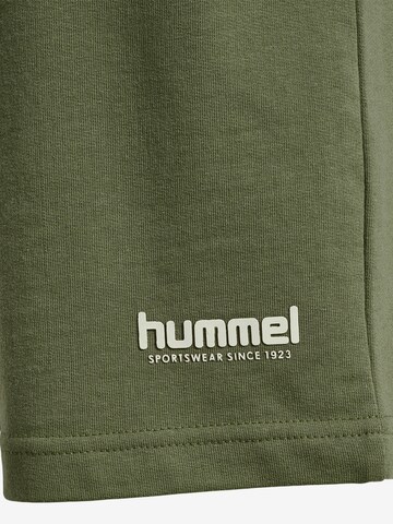 Hummel Regular Sportbroek 'JEREMY' in Groen