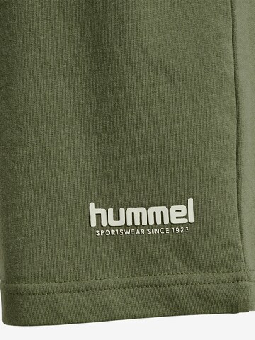 Hummel Regular Workout Pants 'JEREMY' in Green