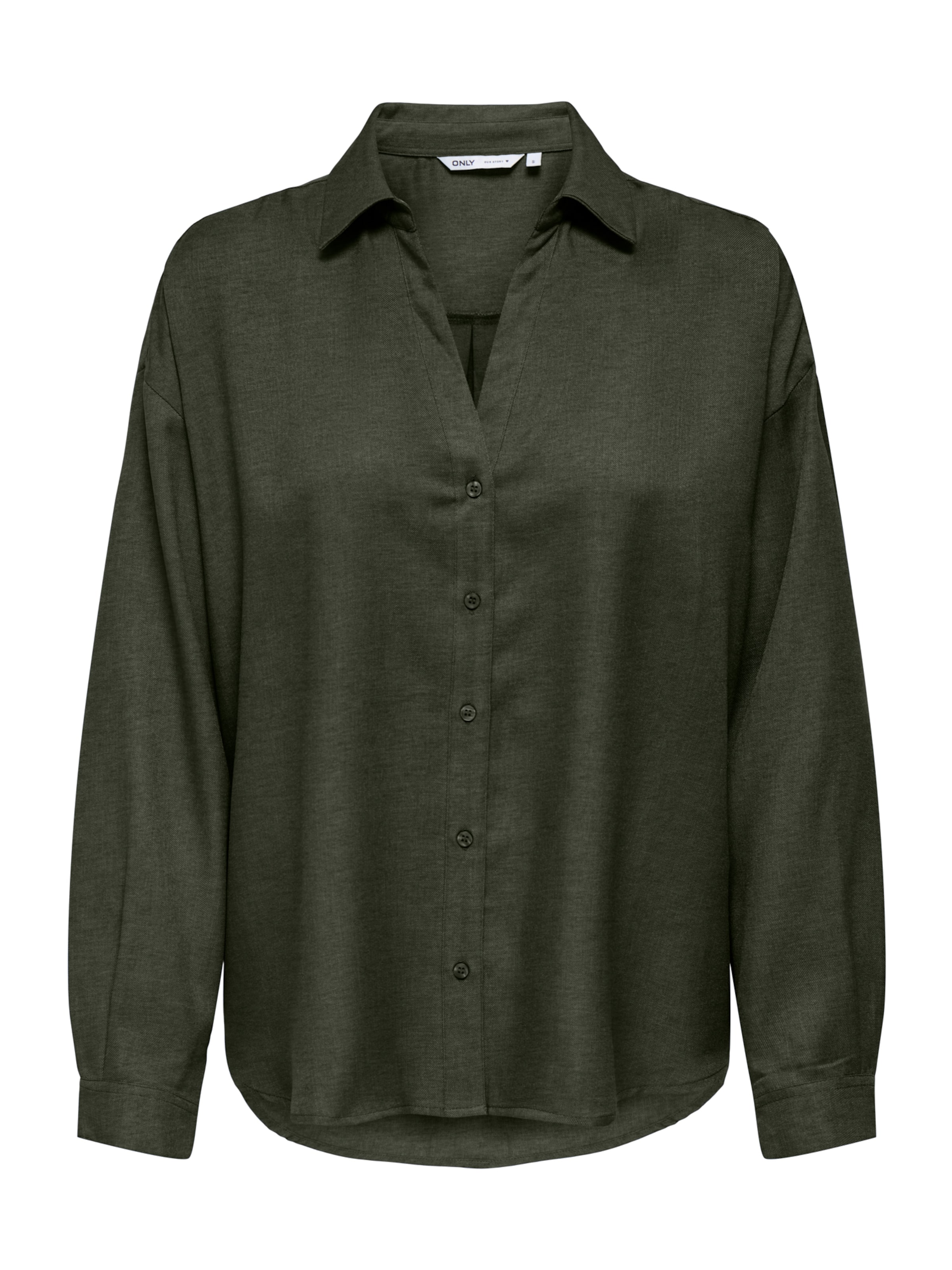 ONLY - Blusa 'HARRIET' en verde: frente