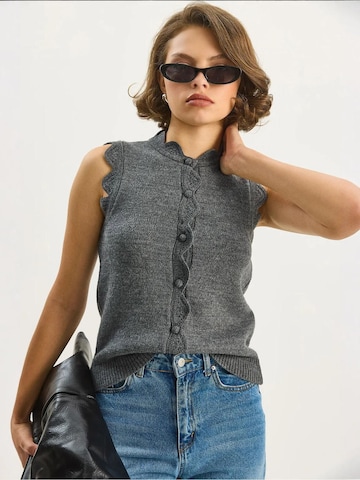 Gilet Bianco Lucci en gris