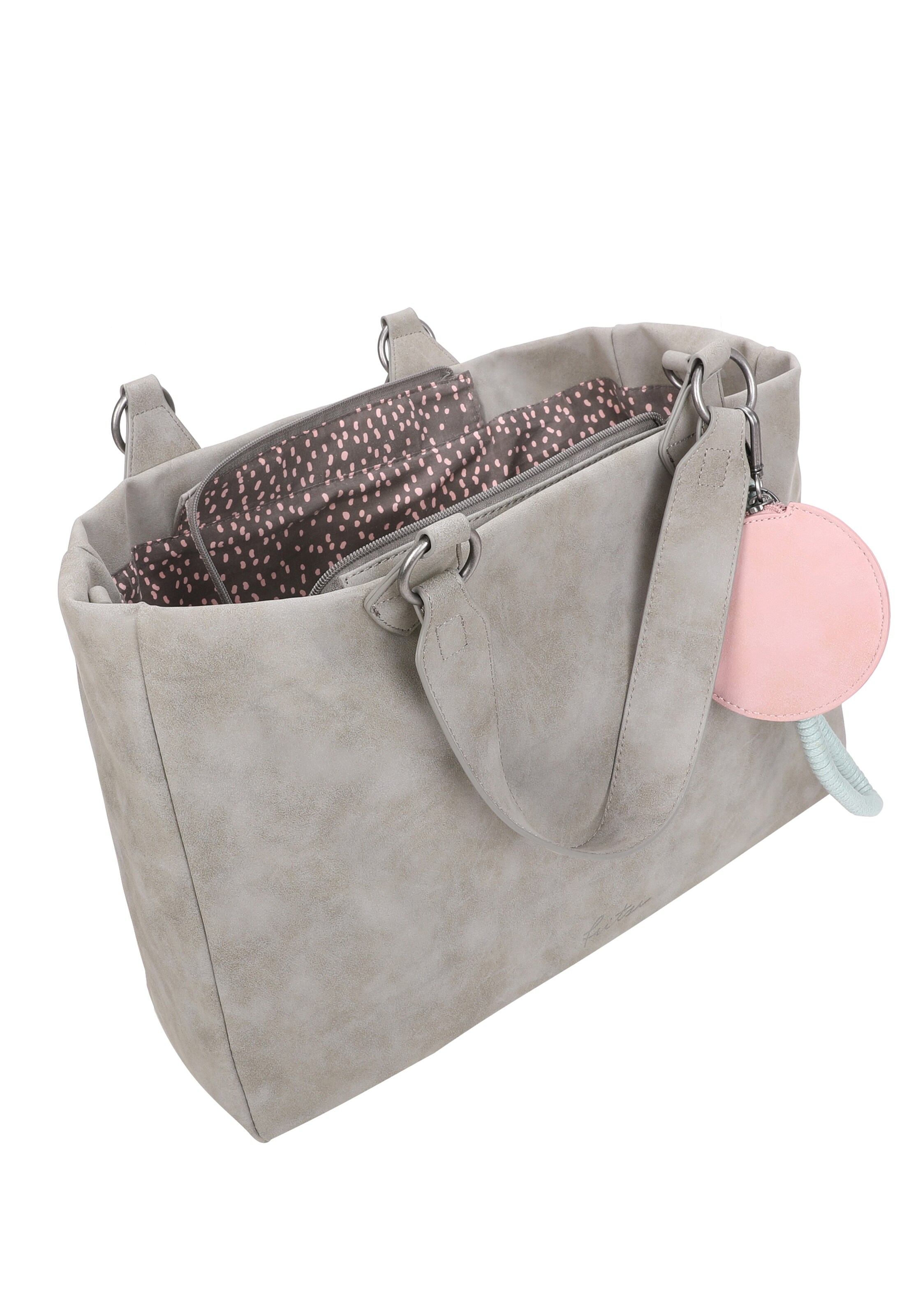 Fritzi aus Preußen Shopper 'Izzy Vintage' in Grey
