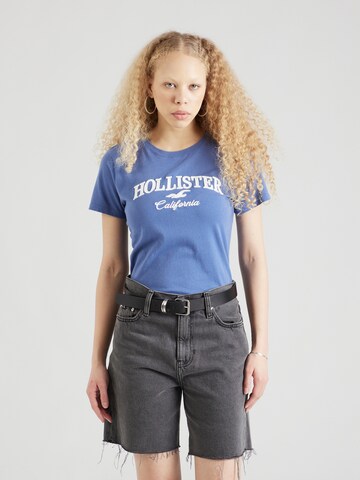 HOLLISTER T-Shirt in Blau: predná strana