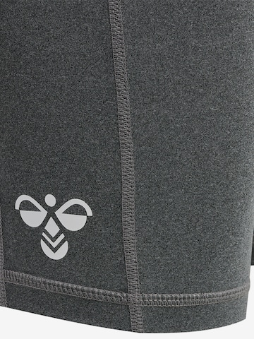 Hummel Skinny Sportbroek in Grijs