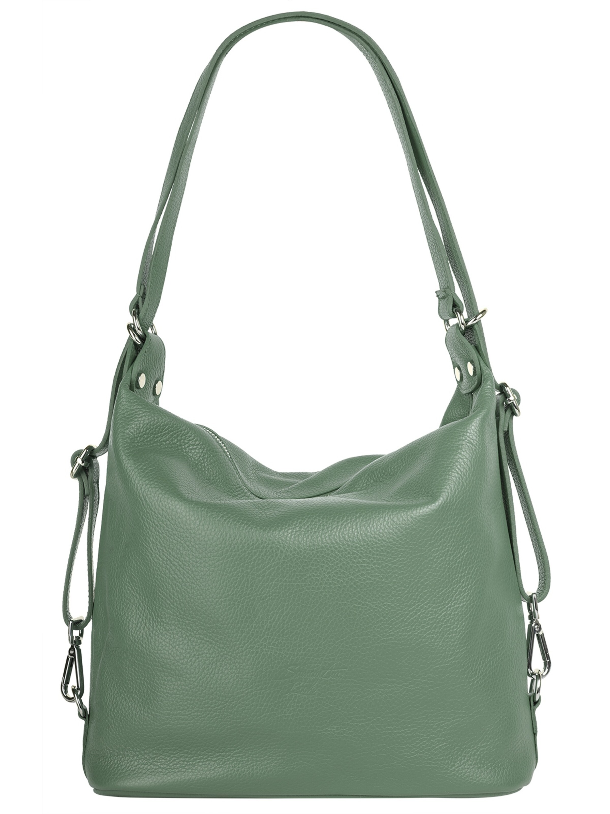 Cabas Samantha Look en vert : devant
