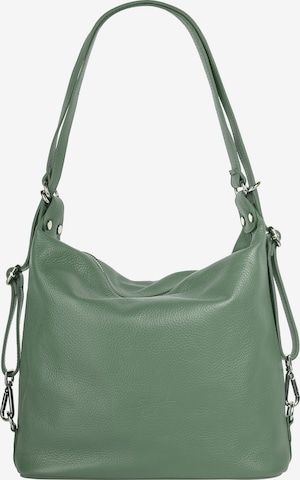 Cabas Samantha Look en vert : devant