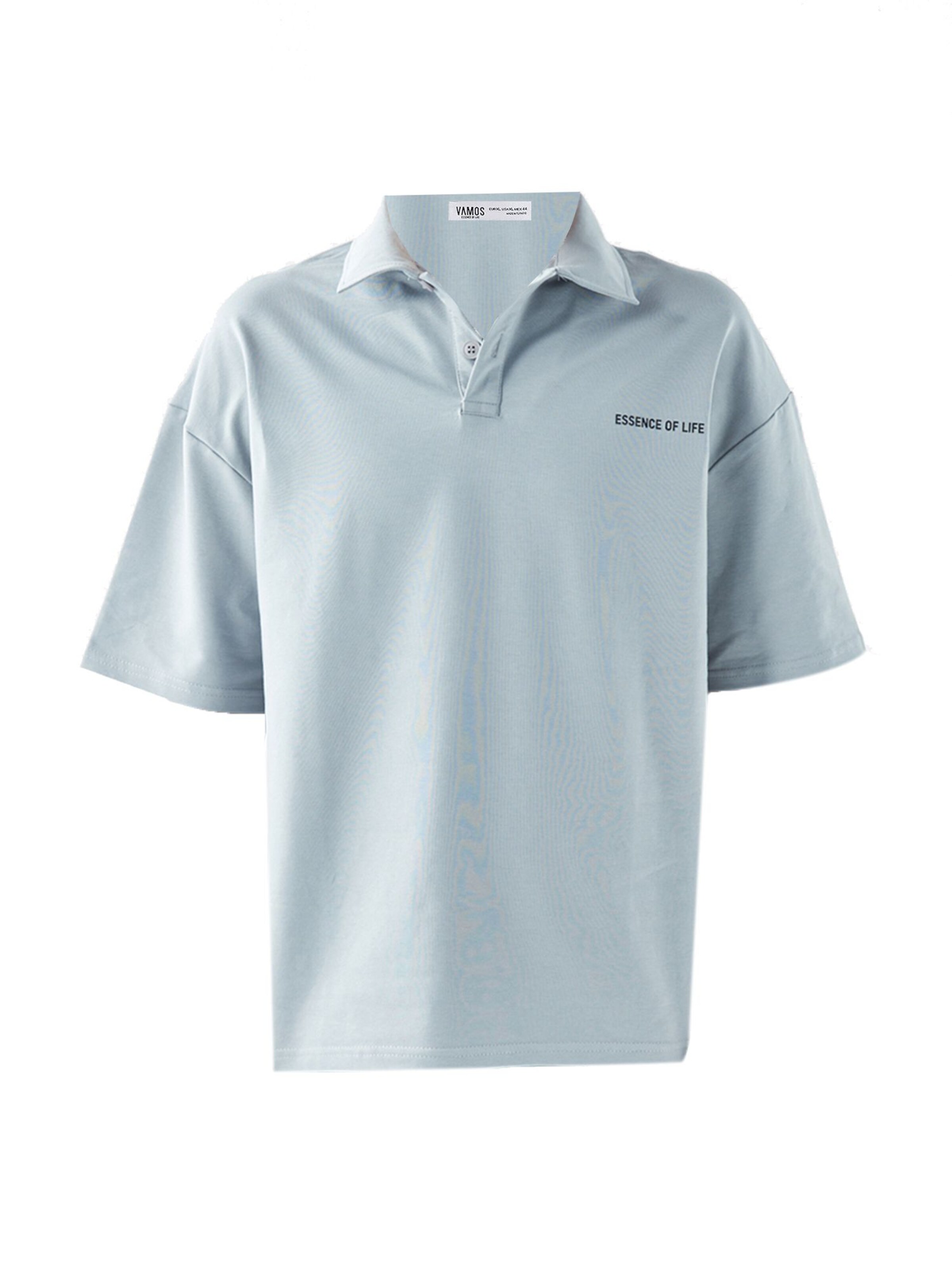 T-Shirt VAMOS CLO en bleu : devant