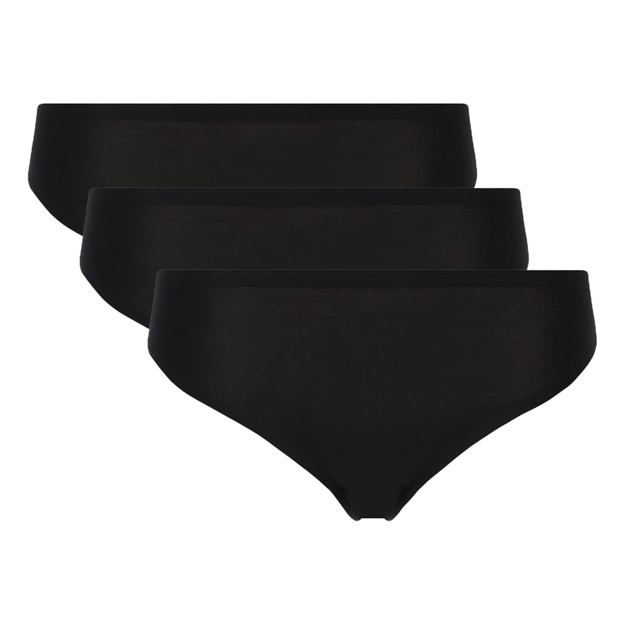 Chantelle - Tanga 'SOFT STRETCH' en negro: frente