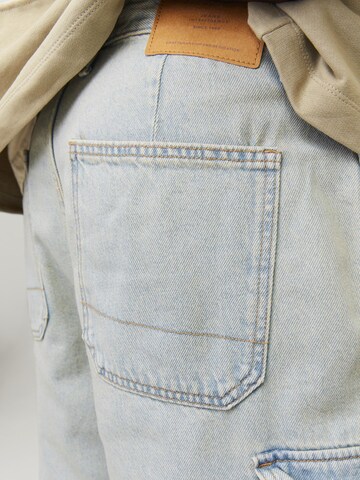 JACK & JONES Regular Cargojeans in Blau