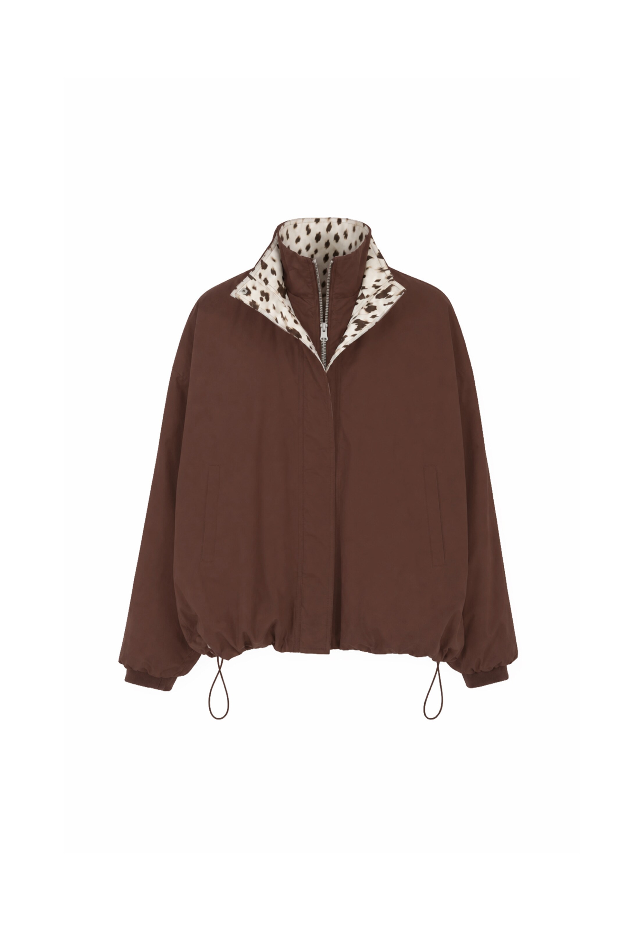 OH APRIL Jacke  'Amine' in L in braun / weiß, Produktansicht