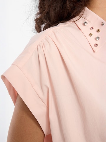 Ana Alcazar Blouse 'Dozai' in Pink