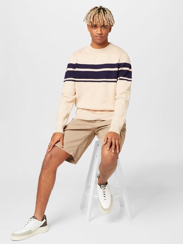 BURTON MENSWEAR LONDON Sweater in Beige