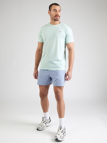 new balance Функциональная футболка 'Essentials' в Зеленый