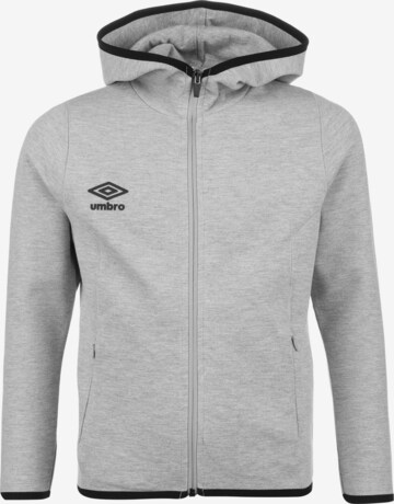 UMBRO Training Jacket in Grey: front