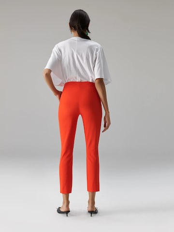 Minx Slimfit Broek 'NISE' in Rood