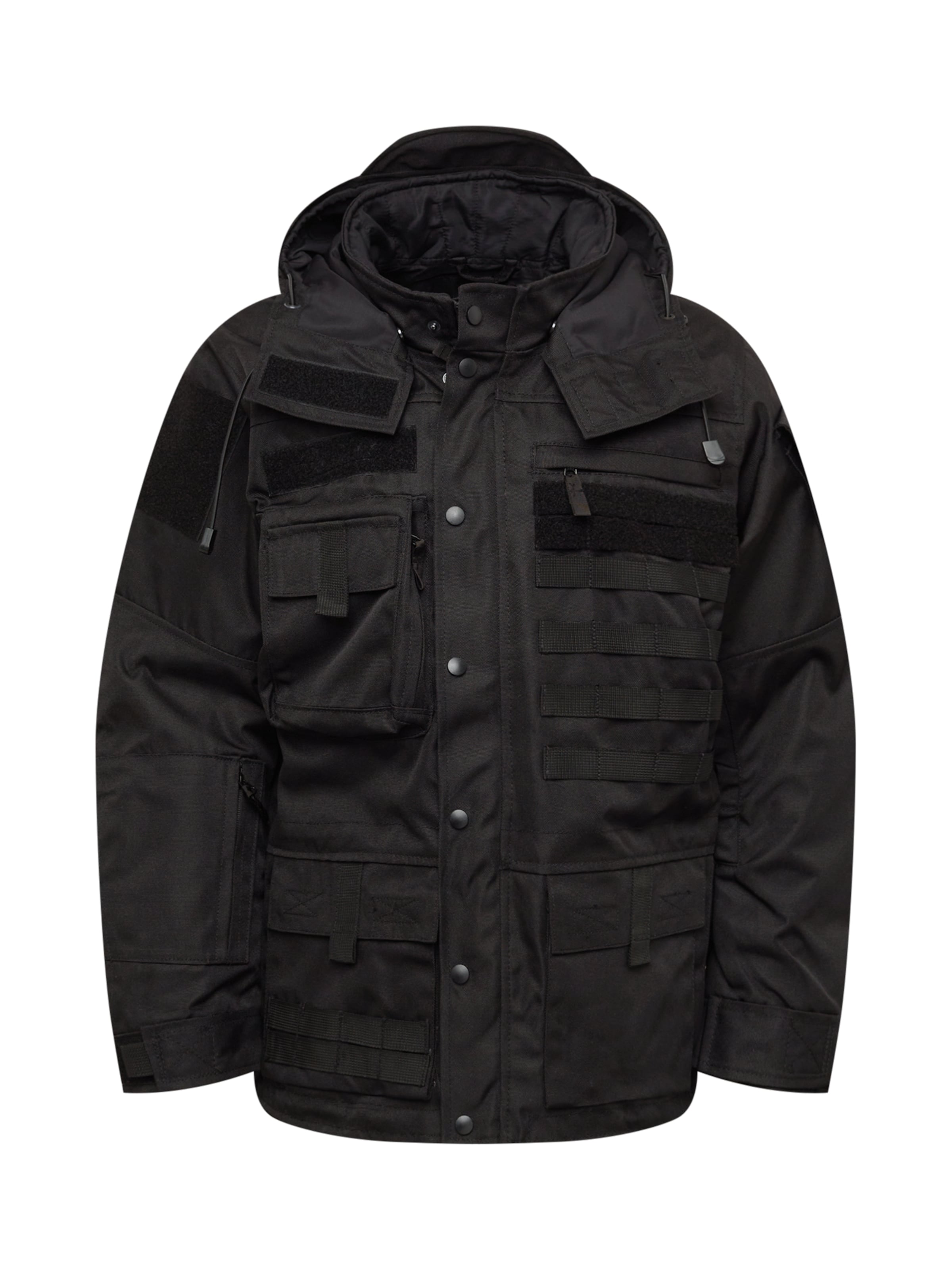 Geacă de primăvară-toamnă de la Brandit pe negru: față