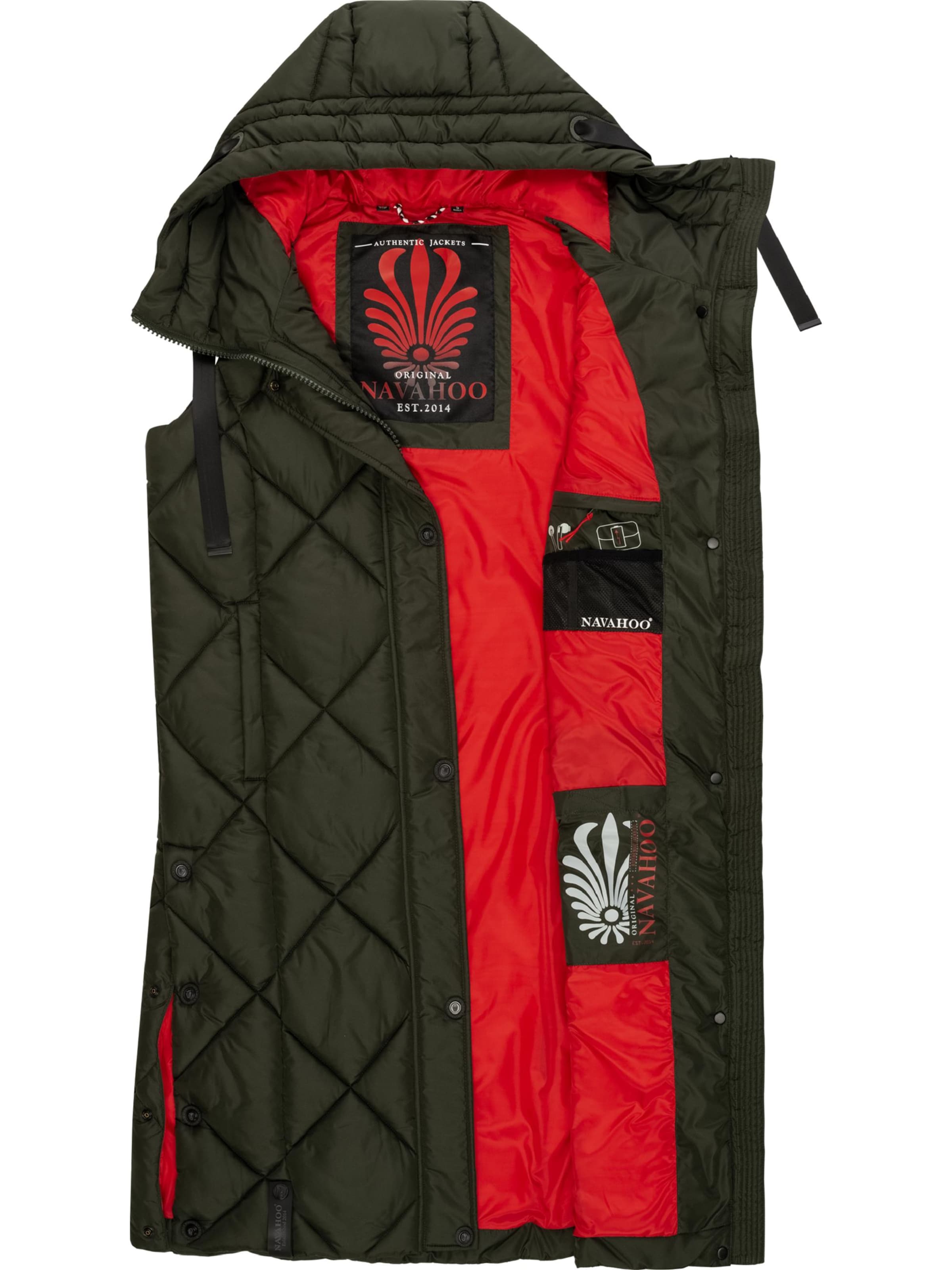 NAVAHOO Vest 'Schnuckel' in Green