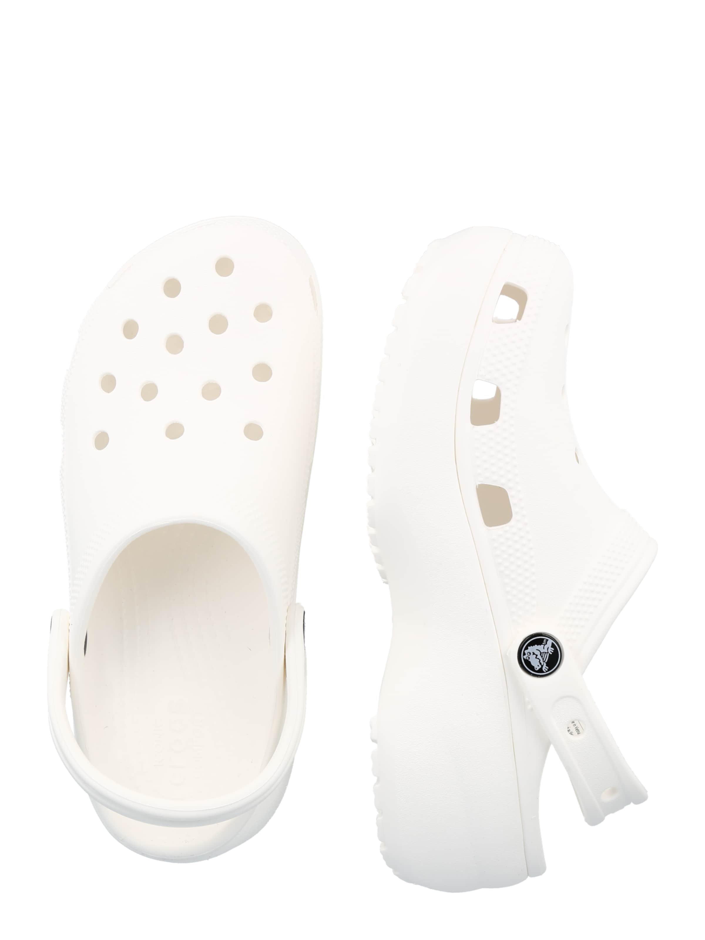 Crocs Pantofle 'Classic' – bílá